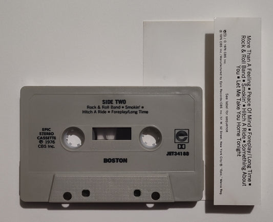 Boston - "Boston" - CASSETTE TAPE (Stereo; DOLBY) VG+/VG+