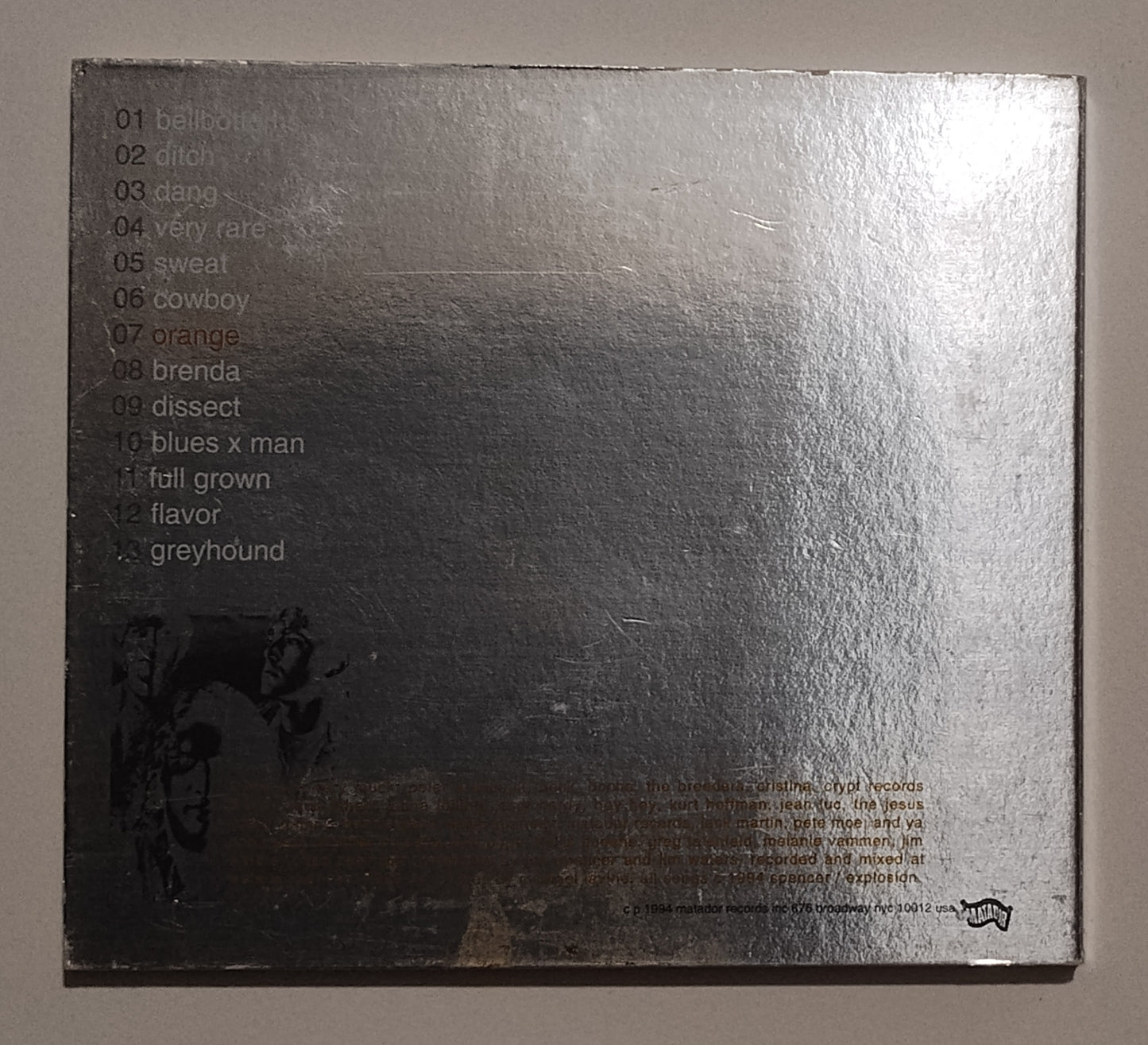 Jon Spencer Blues Explosion - "Orange" - COMPACT DISC VG/VG