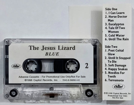 Jesus Lizard, The - “Blue” - CASSETTE TAPE (Advance/Promo Copy) VG+/NM *🌟*