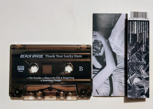 Beach House - "Thank Your Lucky Stars" - INDIE CASSETTE TAPE (Smoke shell) NM/NM