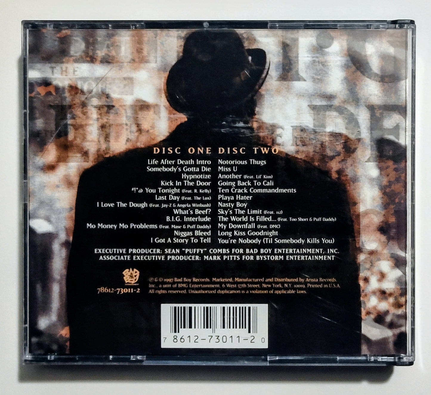 Notorious B.I.G. - "Life After Death" - COMPACT DISC (2x) VG+/VG+