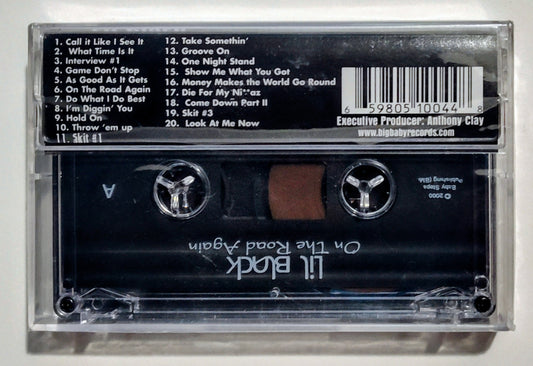 Lil Black - "On The Road Again" - CASSETTE TAPE M/M (Sealed)