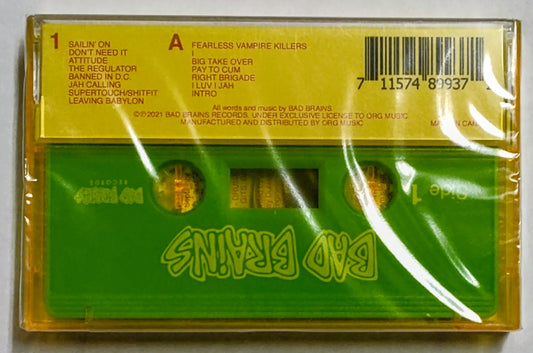 Bad Brains - "Bad Brains" - INDIE CASSETTE TAPE M/M (Sealed)