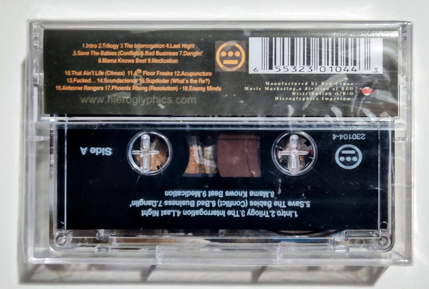 Souls Of Mischief - "Trilogy: Conflict, Climax, Resolution" - CASSETTE TAPE NM/M (Sealed; cracked case)
