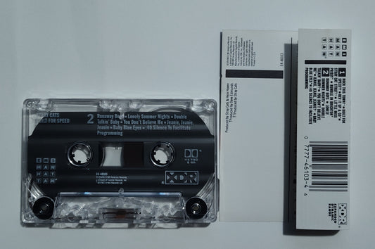 Stray Cats - "Built For Speed" - CASSETTE TAPE VG+/VG+