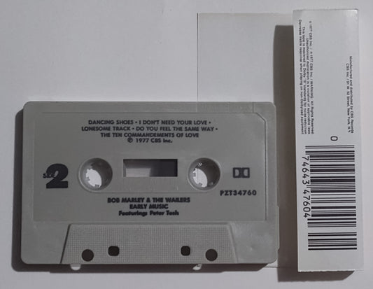 Bob Marley & The Wailers - "Early Music" - CASSETTE TAPE (DOLBY)VG+/VG+