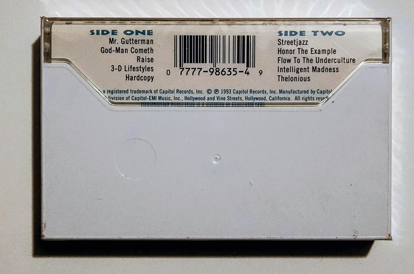 Greg Osby - "3-D Lifestyles" - CASSETTE TAPE (XDR; DOLBY) M/M (Sealed)