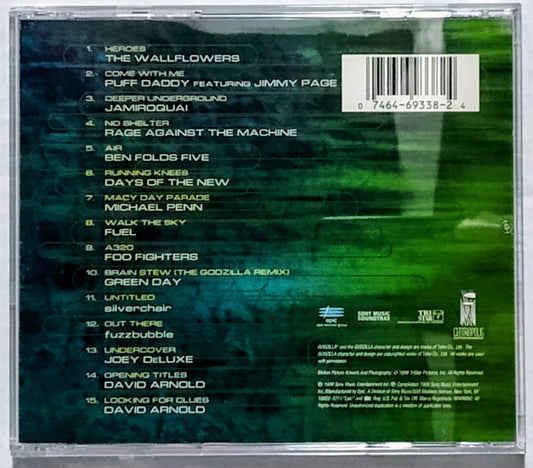 Various Artists - “Godzilla Soundtrack” - COMPACT DISC VG/VG *🌝*