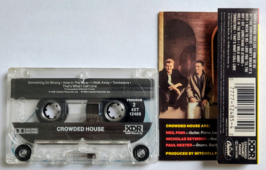 Crowded House - “Crowded House” - CASSETTE TAPE VG+/VG+
