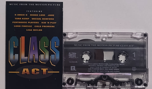 Various Artists - "Class Act Soundtrack" - CASSETTE TAPE (SR; DOLBY HX PRO) NM/VG+
