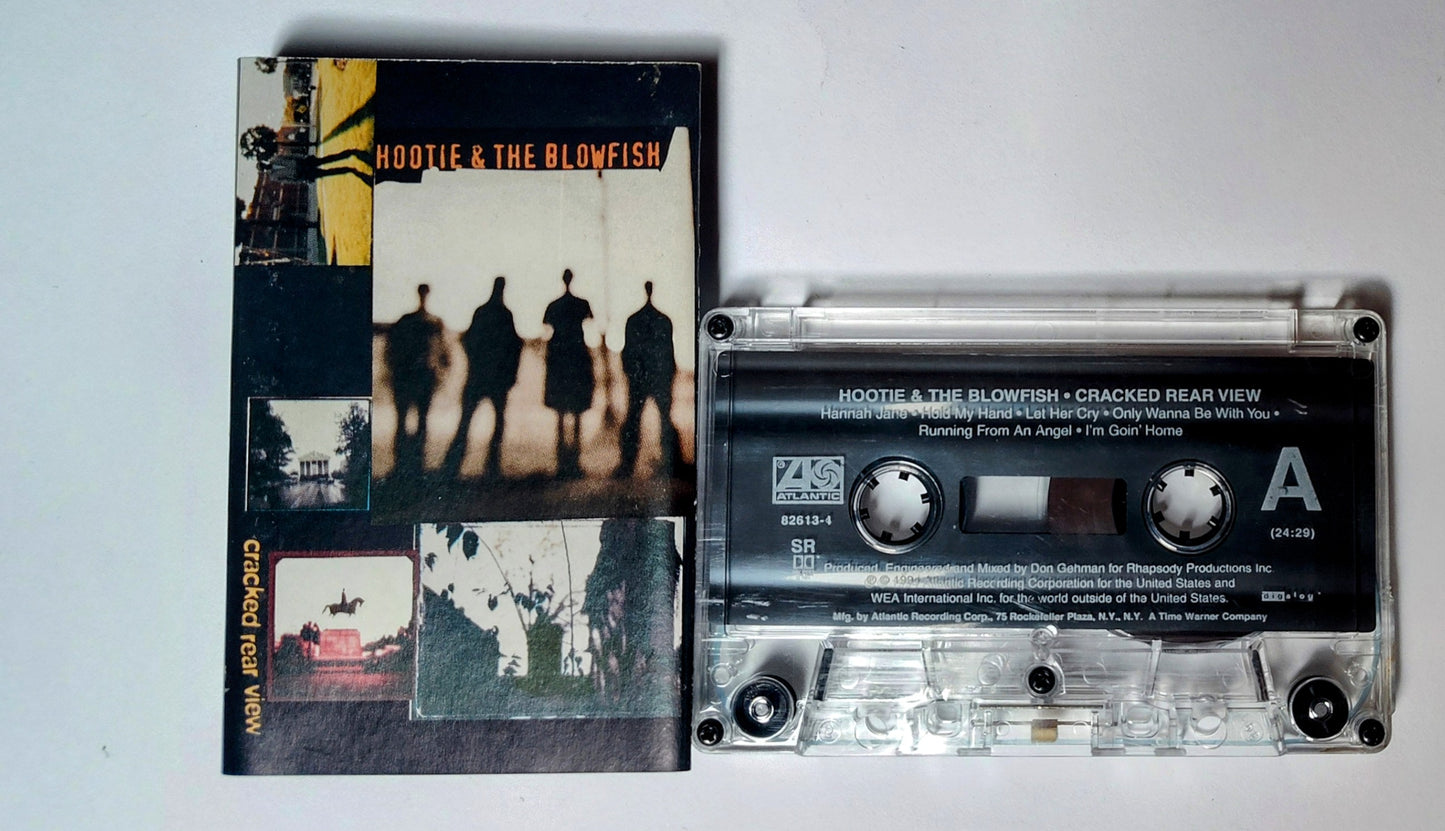 Hootie & The Blowfish - "Cracked Rear View" - CASSETTE TAPE(SR; DOLBY HX PRO B NR)VG/VG