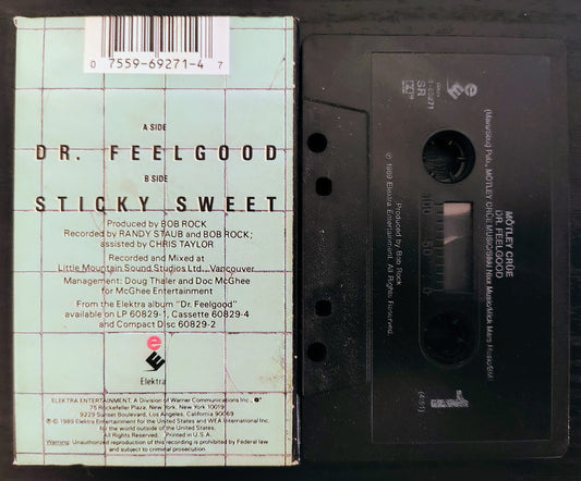 Motley Crue - “Dr Feelgood” - CASSETTE TAPE (Single) VG/VG