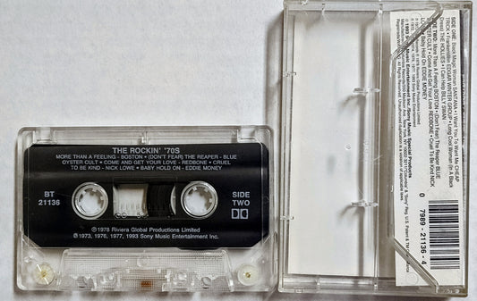 Various Artists - “The Rockin’ ‘70s (Compilation)” - CASSETTE TAPE VG+/VG+