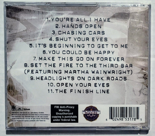 Snow Patrol - “Eyes Open” - COMPACT DISC VG+/VG+