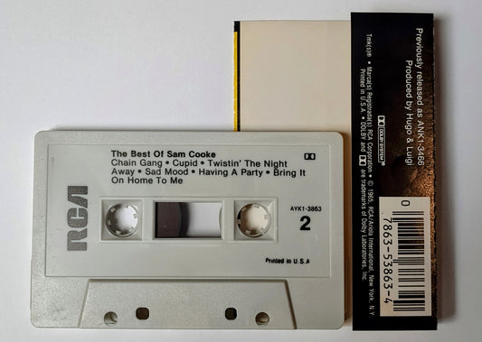 Sam Cooke - "The Best Of Sam Cooke" CASSETTE TAPE (DOLBY SYSTEM) VG+/VG+