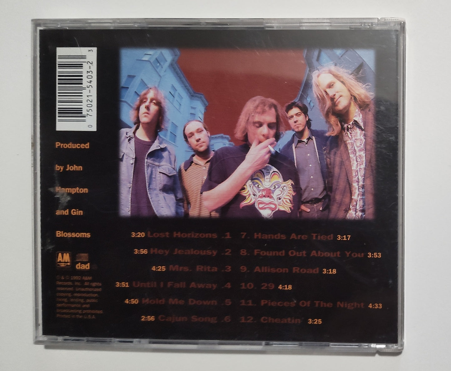 Gin Blossoms - "New Miserable Experience" - COMPACT DISC VG/VG