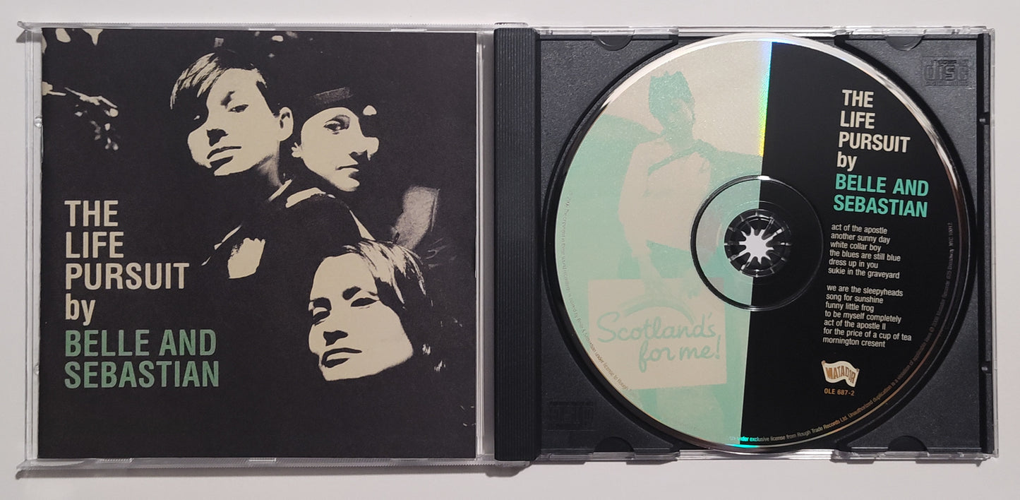 Belle And Sebastian - "The Life And Pursuit" - INDIE COMPACT DISC VG+/NM