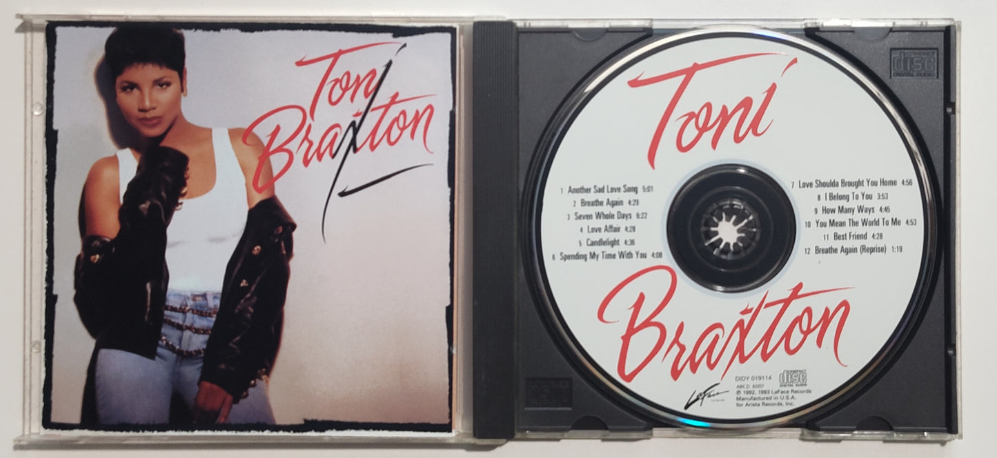Toni Braxton - "Toni Braxton" - COMPACT DISC VG/VG+