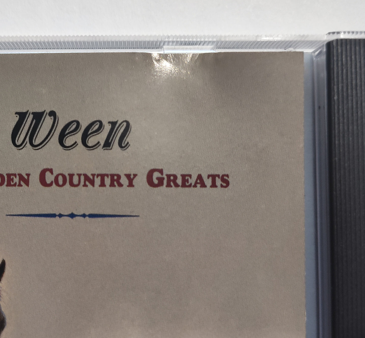 Ween - "12 Golden Country Greats" - COMPACT DISC G+/VG+ (Cut in spine of album art)
