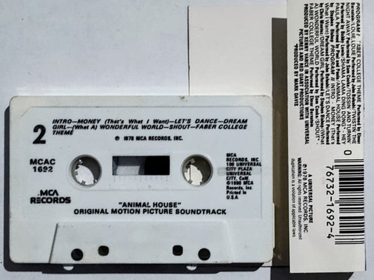 Various Artists - “Animal House Motion Picture Soundtrack” - CASSETTE TAPE VG/VG