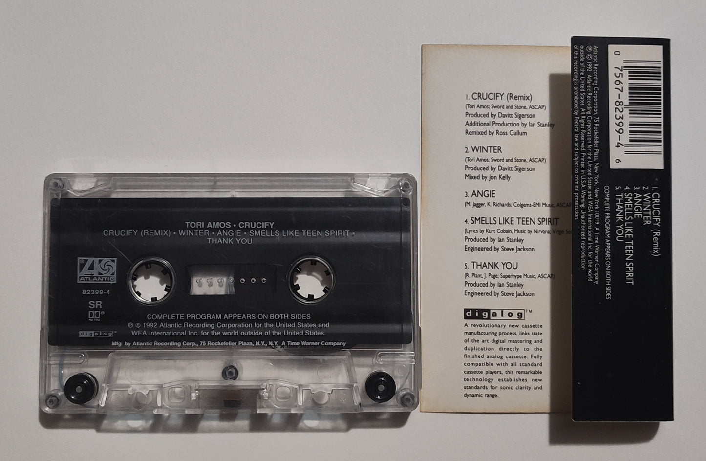 Tori Amos - "Crucify" - CASSETTE TAPE (SR; DIGalog; DOLBY HX PRO) VG/VG
