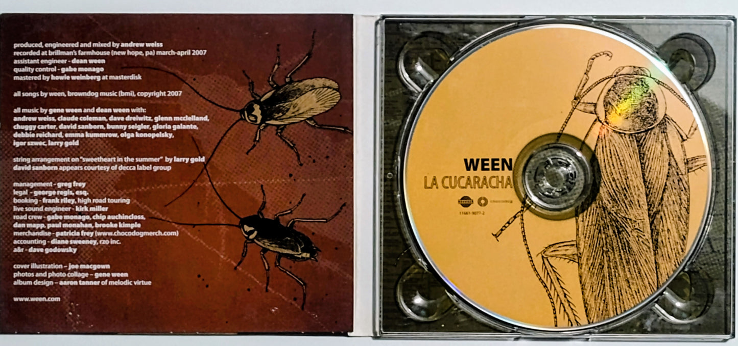 Ween - "La Cucaracha" - INDIE COMPACT DISC VG/G+ (Plays perfect)