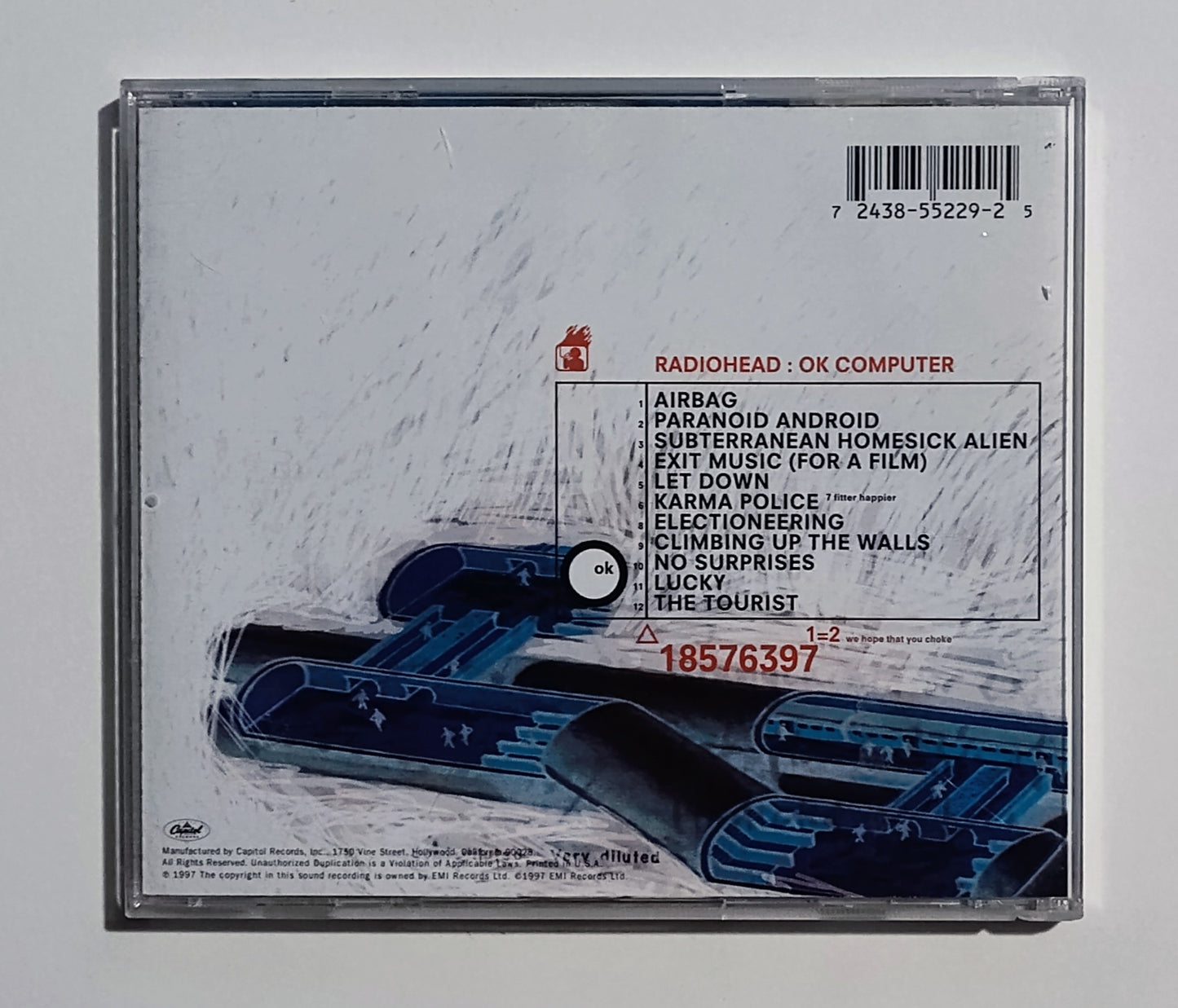 Radiohead - "OK Computer" - COMPACT DISC NM/VG+