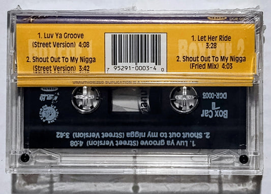 Lil Rascal - “Luv Ya Groove” - CASSETTE TAPE (Maxi Single) NM/M (Sealed; small hole in cellophane along cover/ spine)