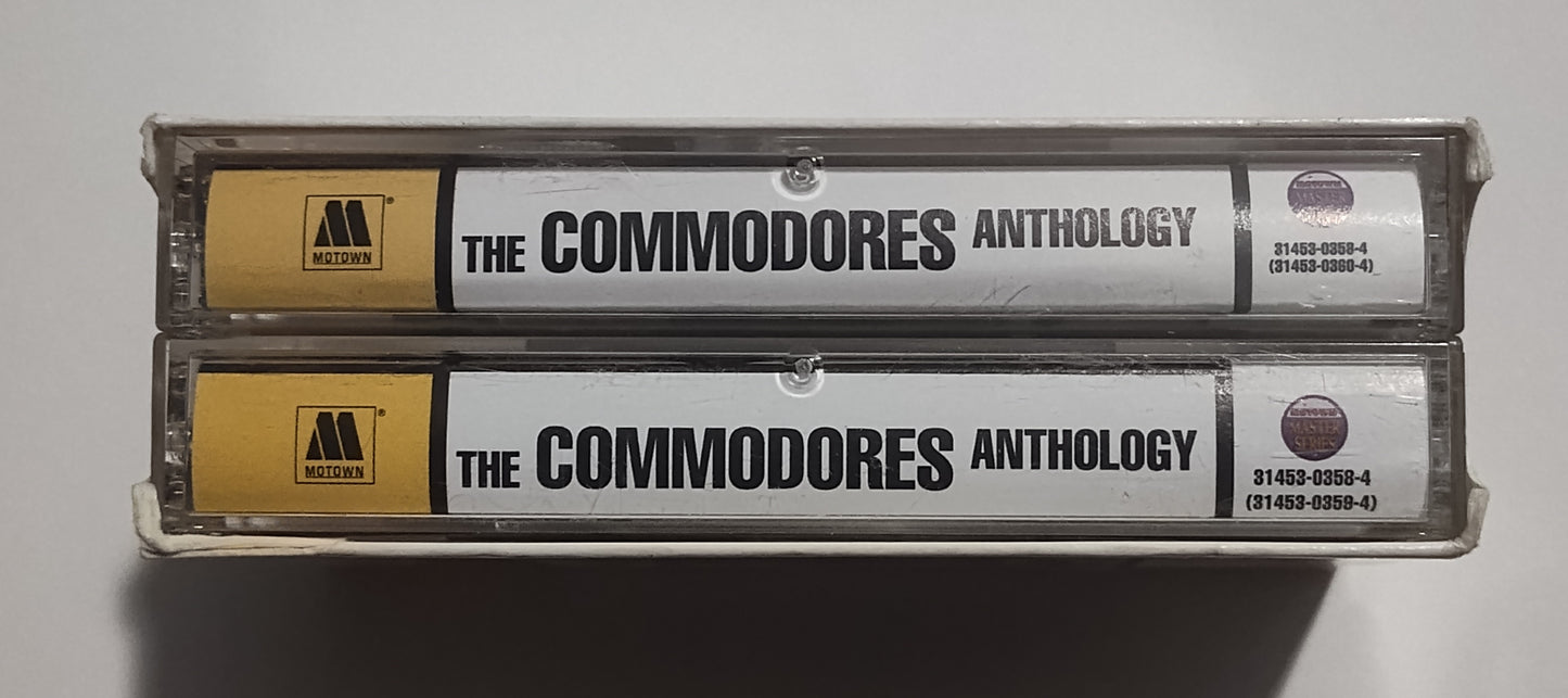 Commodores - "Anthology" - CASSETTE TAPE (2x) VG+/VG+