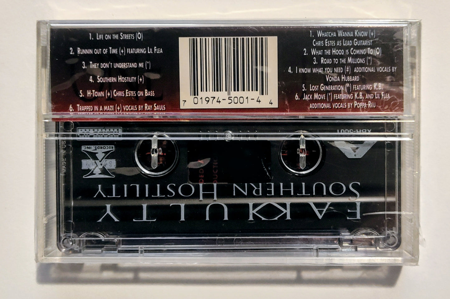 Fakkulty - "Southern Hostility" - CASSETTE TAPE M/M (Sealed)