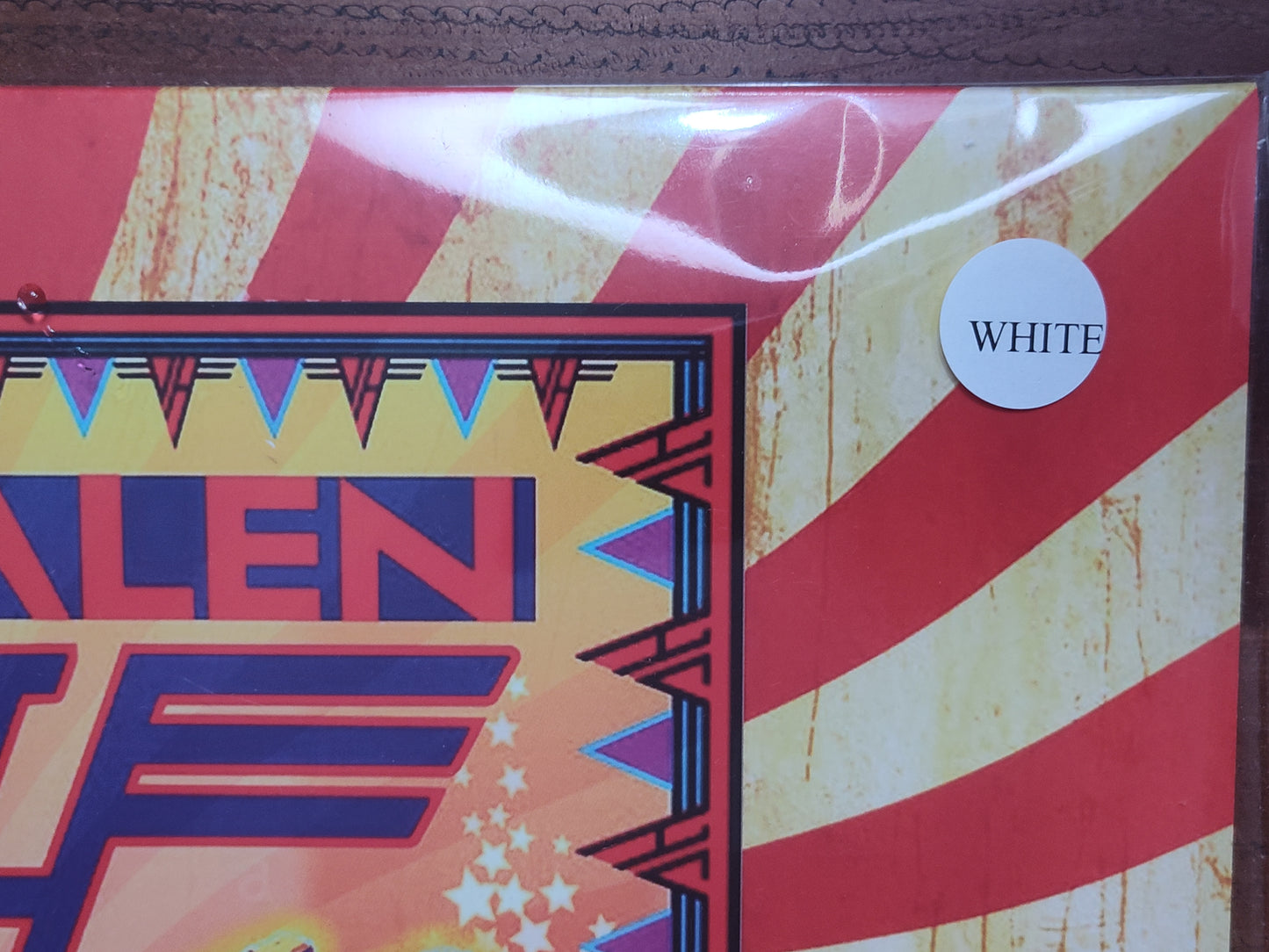 Van Halen - "Women And Children First Sessions" - VINYL RECORD (White Color) M/M (Sealed)