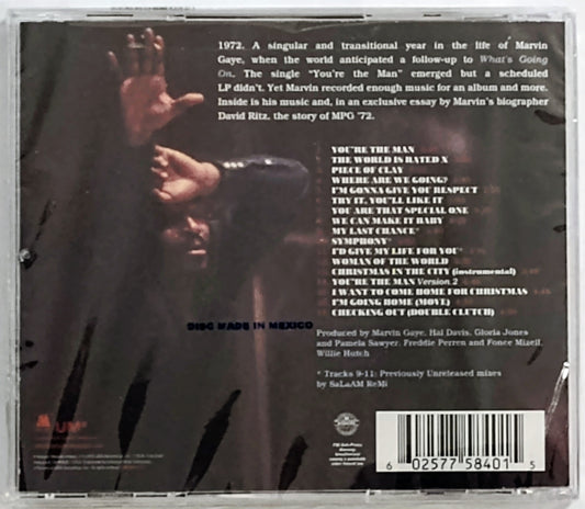 Marvin Gaye - “You’re The Man” - COMPACT DISC M/M (Sealed with hype sticker)