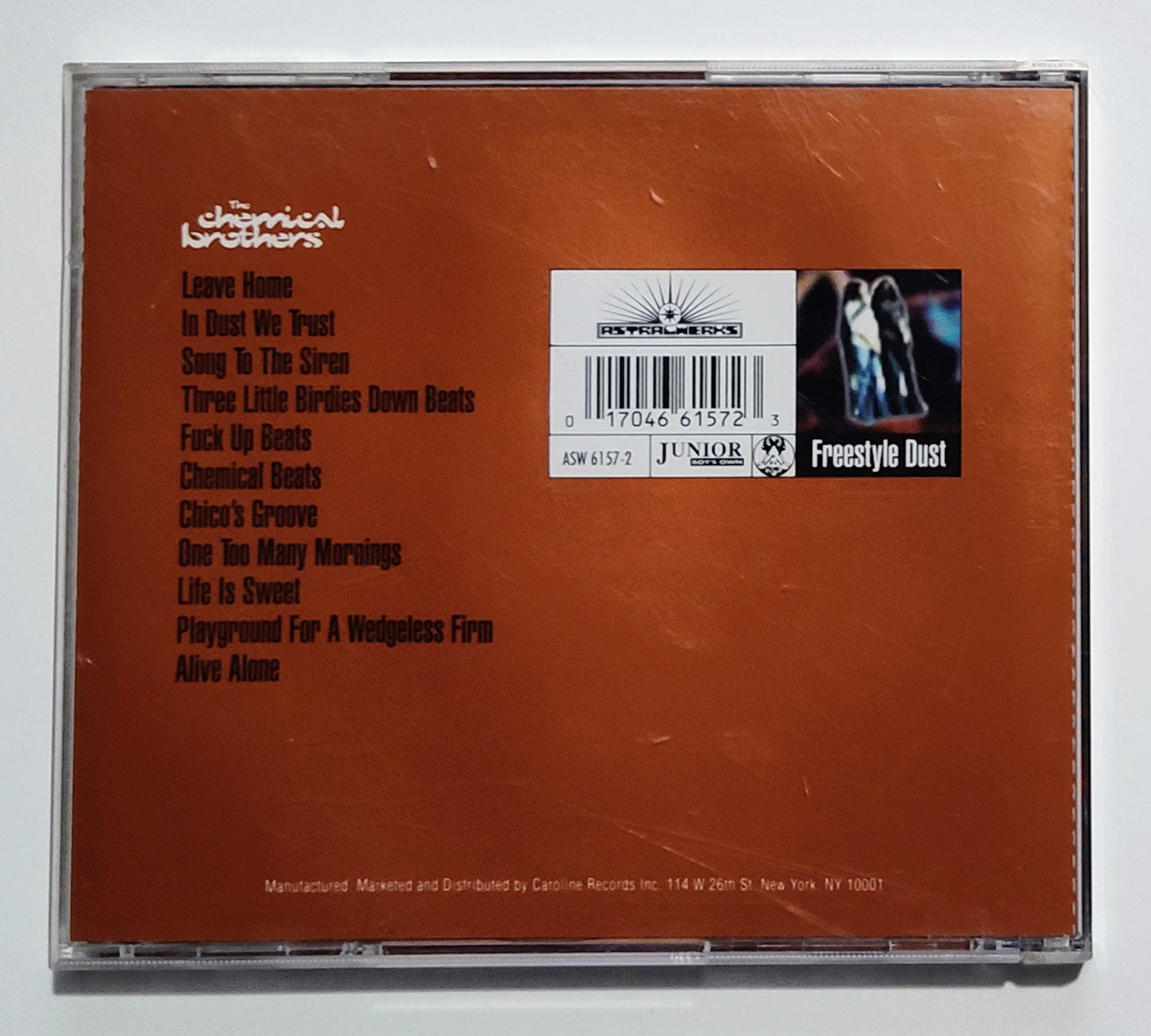 Chemical Brothers, The - "Exit Planet Dust" - COMPACT DISC VG+/VG+