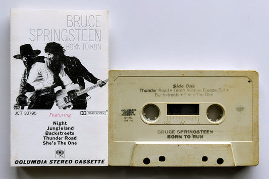 Bruce Springsteen - “Born To Run” - CASSETTE TAPE VG/G+