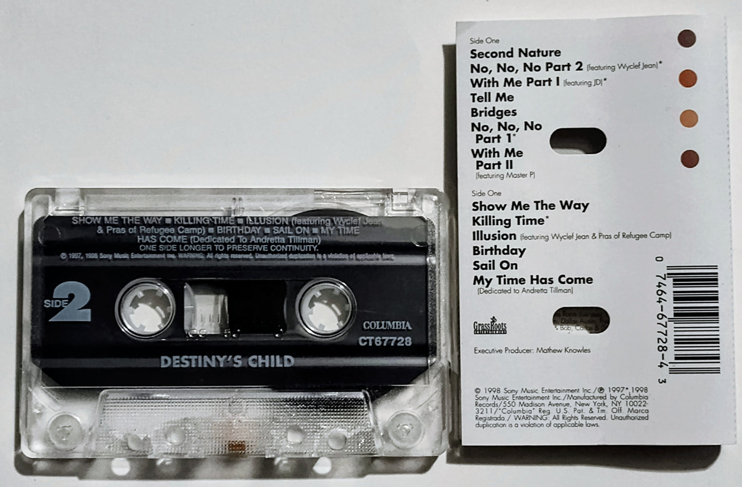 Destiny's Child - "Destiny's Child" - CASSETTE TAPE VG+/VG+