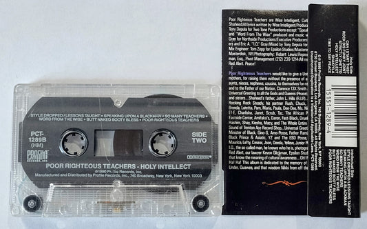 Poor Righteous Teachers - “Holy Intellect” - CASSETTE TAPE VG+/VG+