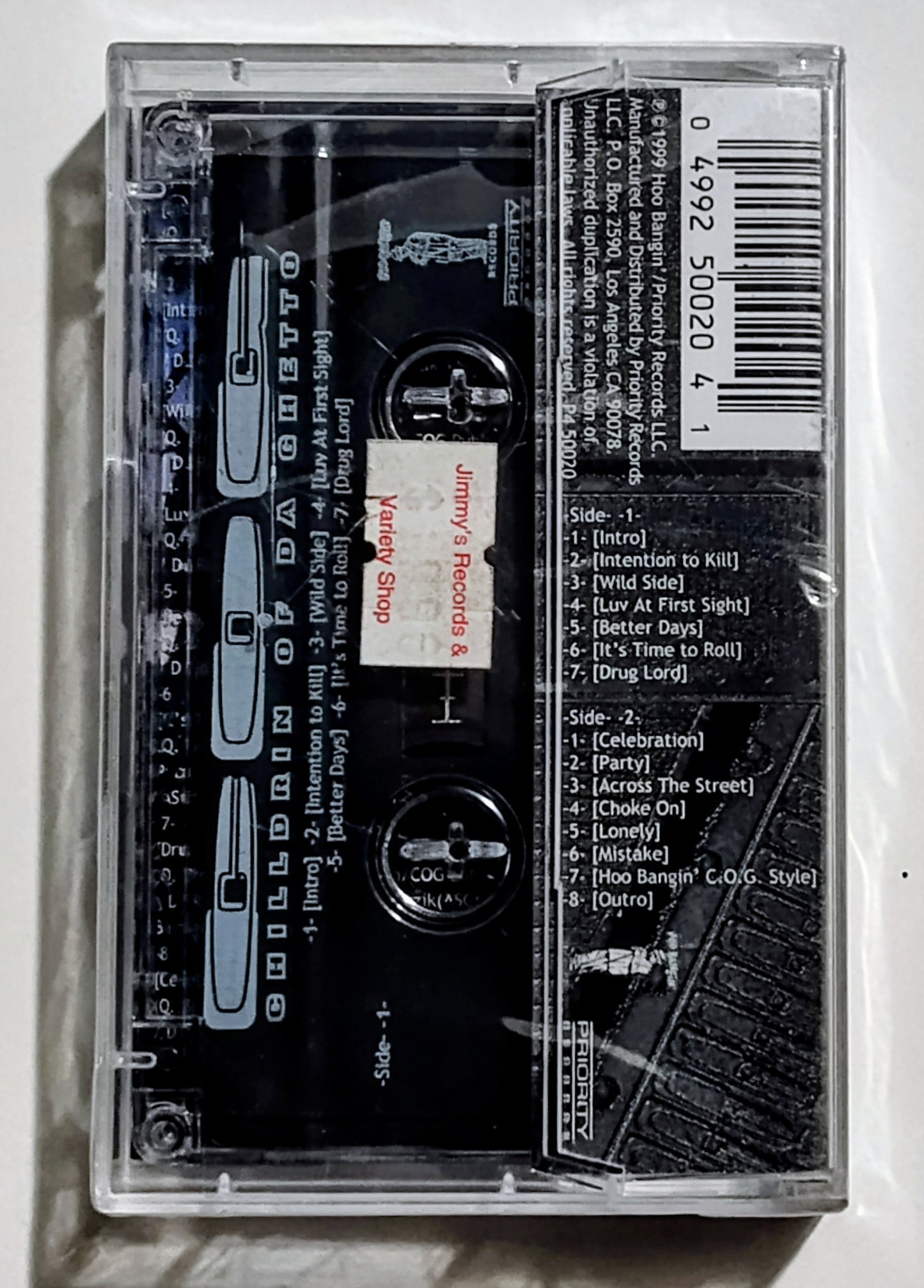 C.O.G. - "Children Of The Ghetto" - CASSETTE TAPE NM/M (Sealed; cracked cover)