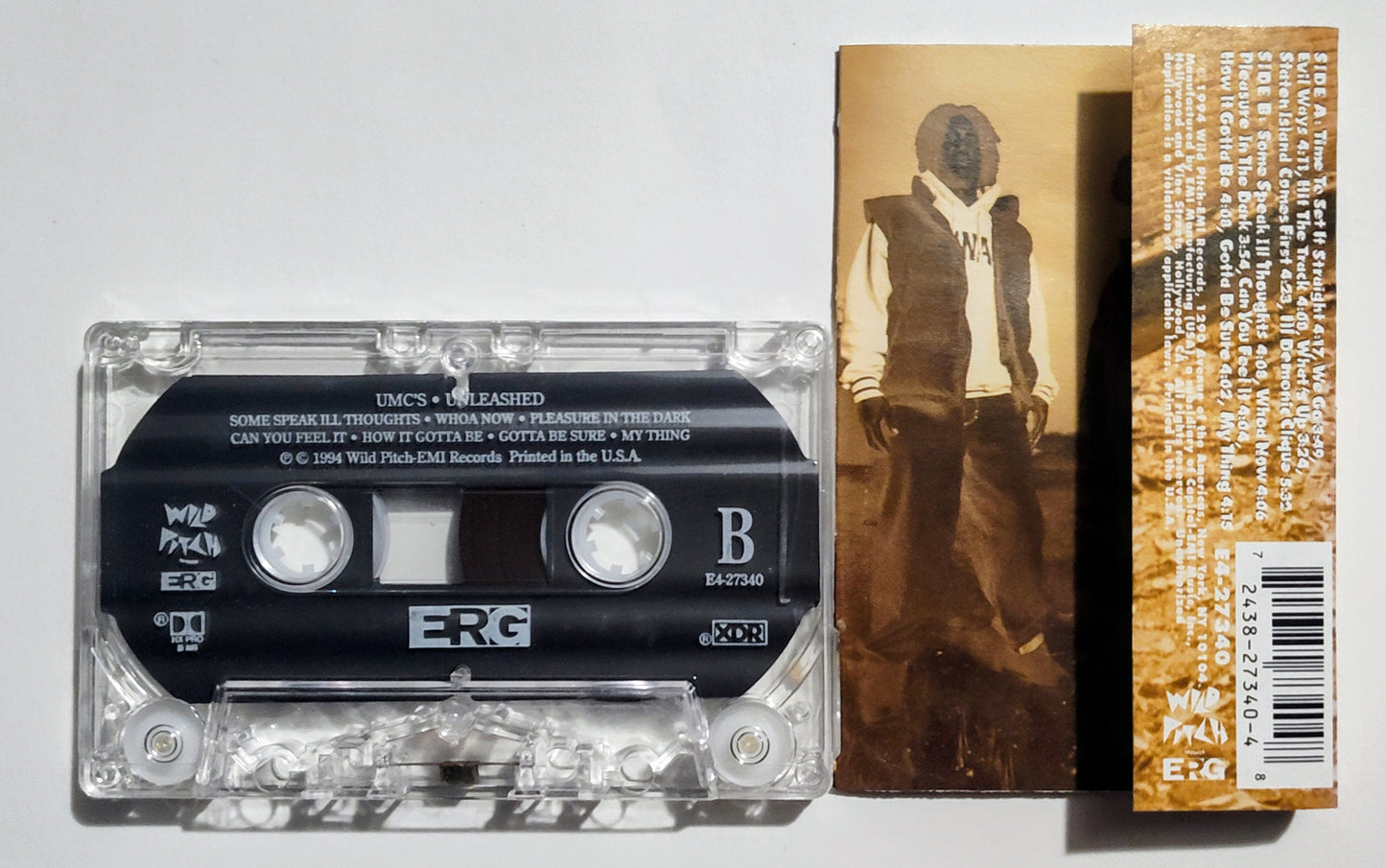 UMC's, The - "Unleashed" - CASSETTE TAPE (XDR; DOLBY HX PRO B NR) VG+/VG+