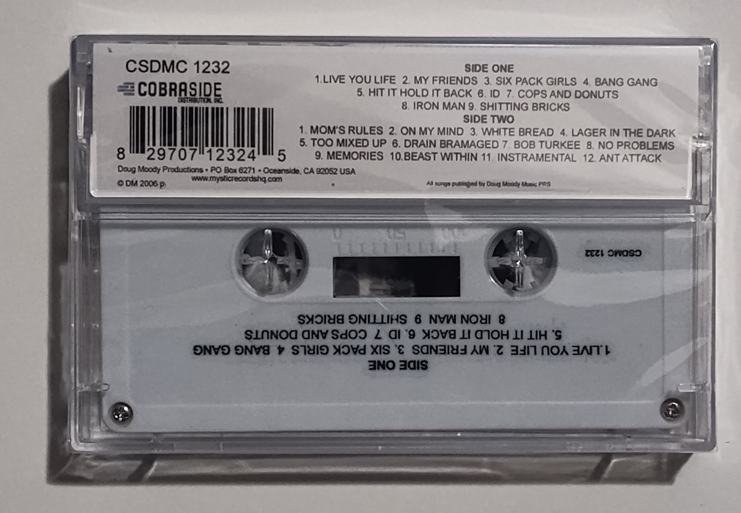 NOFX - "MAXIMUM ROCKNROLL" - INDIE CASSETTE TAPE (White shell) M/M (Sealed)