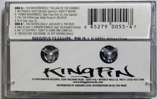 Nytowl - “The Eclipse (Featuring Eazy-E)” - CASSETTE TAPE NM/M (Sealed; small cracks in case)