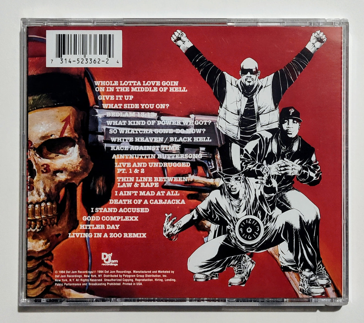 Public Enemy - "Muse Sick-N-Our Mess Age" - COMPACT DISC NM/NM