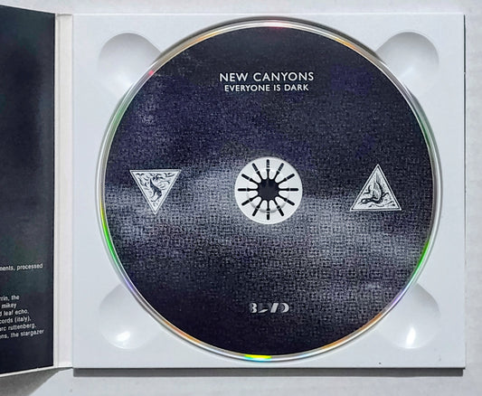 New Canyons - "Everyone Is Dark" - INDIE COMPACT DISC NM/NM (Classic 2013 album from Chicago 2-piece; Highest recommendation!)