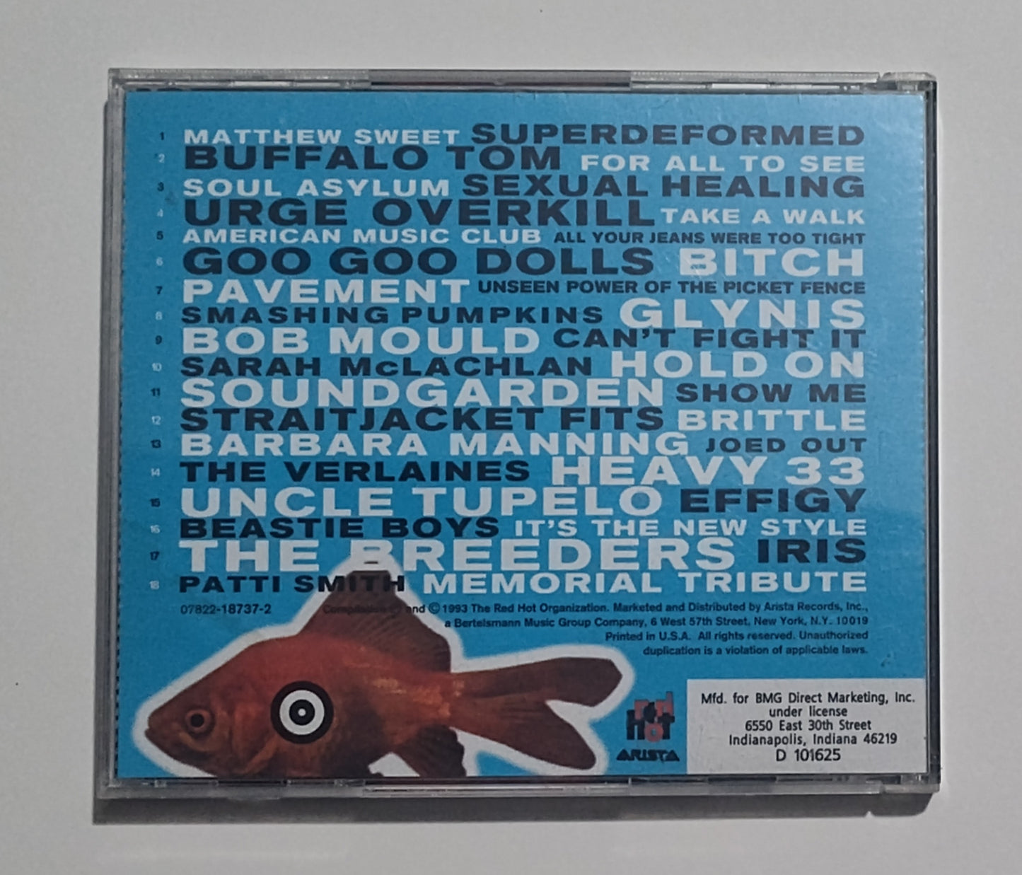 Various Artists - "No Alternative (Compilation)" - COMPACT DISC (BMG Club) VG/VG