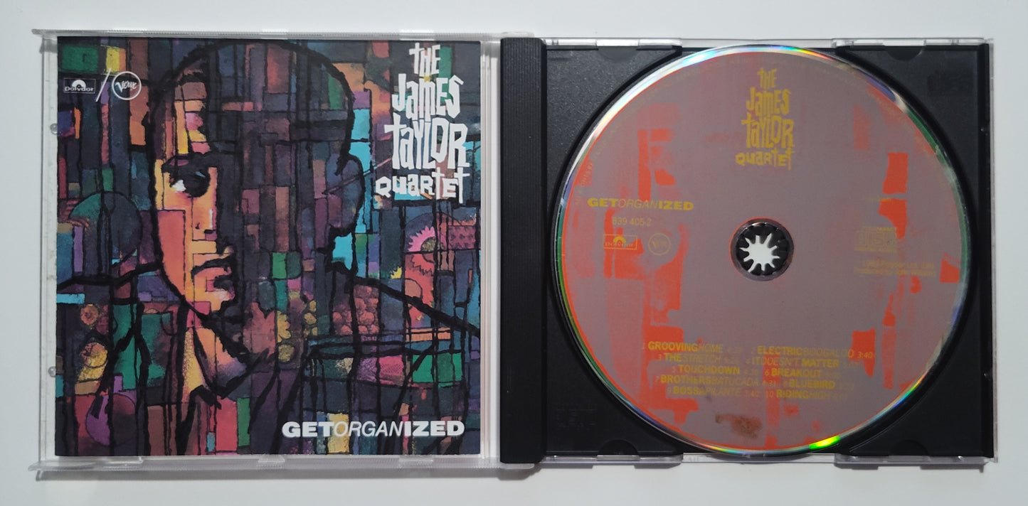 James Taylor Quartet, The - "GetORGANized" - INDIE COMPACT DISC VG+/G
