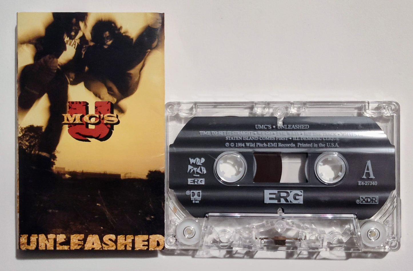 UMC's, The - "Unleashed" - CASSETTE TAPE (XDR; DOLBY HX PRO B NR) VG+/VG+