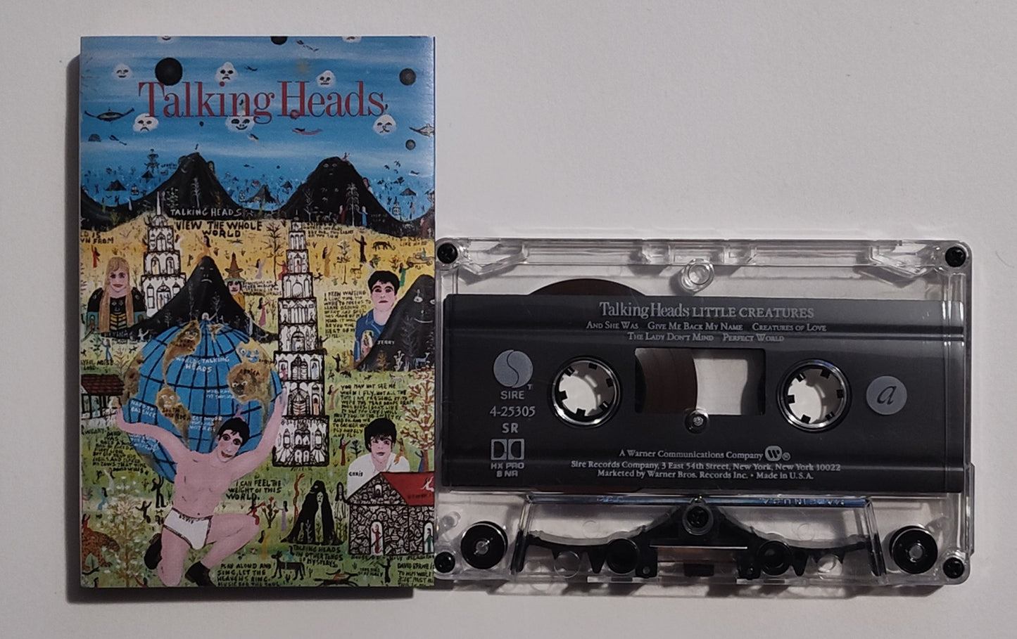 Talking Heads - "Little Creatures" - CASSETTE TAPE VG+/VG+
