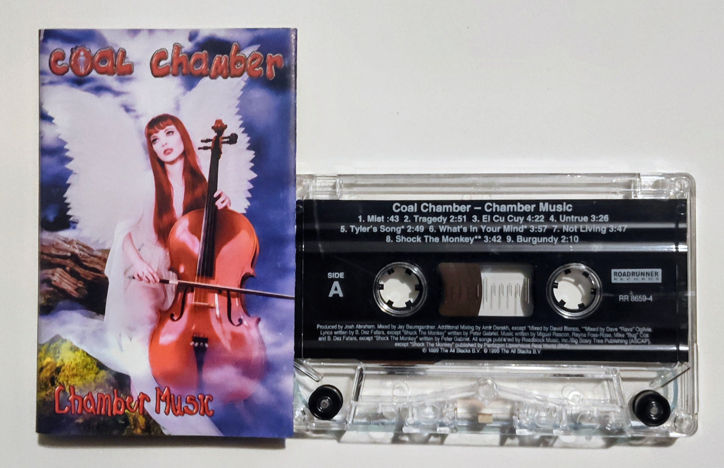 Coal Chamber - "Chamber Music" - CASSETTE TAPE VG+/VG+