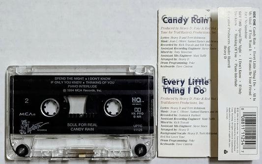 Soul For Real - “Candy Rain” - CASSETTE TAPE VG+/VG