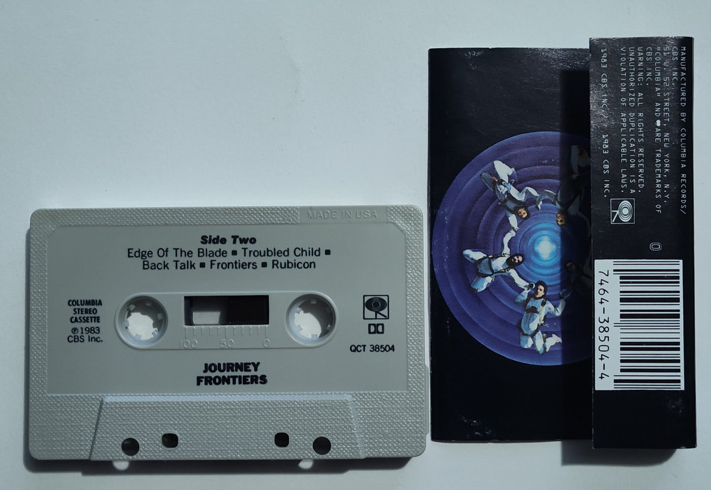 Journey - "Frontiers" - CASSETTE TAPE (DOLBY; Stereo) VG+/VG+