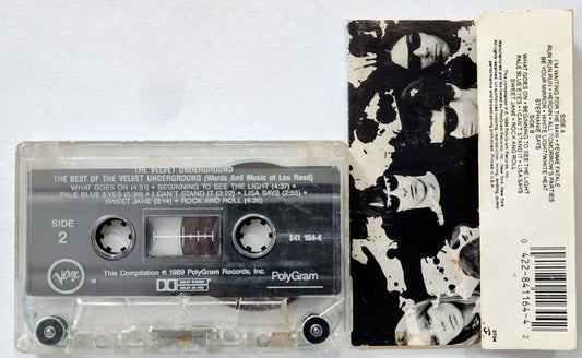 Velvet Underground, The - “The Best Of” - CASSETTE TAPE VG/G+